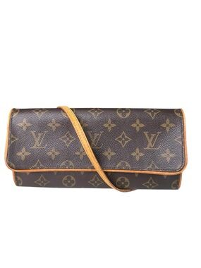 Louis Vuitton twin pochette GM in monogram crossbody/clutch/shoulder